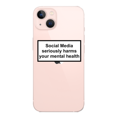 Husa iPhone 13 mini, Silicon Premium, SOCIAL MEDIA